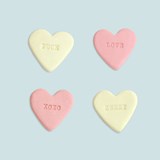 Collier Candy heart  - LOVE  - Vert - Design : Stook Jewelry 5