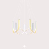 Pendant light U7 - white - White - Design : Sylvain Willenz 9