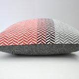 Uccle Cushion - Papaya - Design : Pamela Print 6