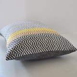 Uccle Large Cushion - Piccalilli Yellow - Design : Pamela Print 5