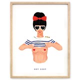 Affiche - Sexy  - Blanc - Design : All The Ways to Say 2