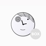 Horloge murale BAD BOY - Designerbox - Blanc - Design : matali crasset 6