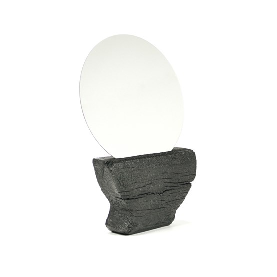 Miroir – bois brulé - Design : MAUD Supplies