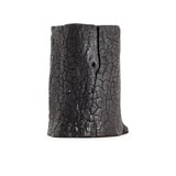 Candle holder L – burnt wood - Dark Wood - Design : MAUD Supplies 3
