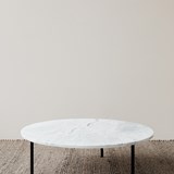 Table basse GRUFF - marbre blanc 2