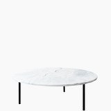 Table basse GRUFF Blanche - Marbre - Design : Un'common 9