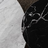 GRUFF Black Coffee Table  - Marble - Design : Un'common 4