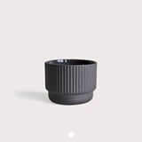 Cappuccino cup | 120 ml | gris anthracite - Gris - Design : Archive Studio 2