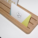 Porte-cartes FI-RA -  Chêne - Bois clair - Design : LA MA DÉ 3
