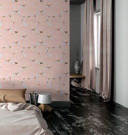 PIVOINE Wallpaper - pink