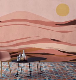 Sunset Wallpaper - pink