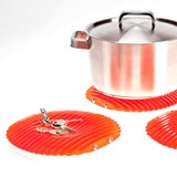 Repose plat JANICK - Orange - Orange - Design : LASBLEIZ Design 9