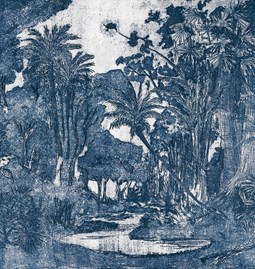 MYTH Wallpaper - royal blue
