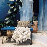 RIOS cushion - Havana - Multicolor - Design : Coutume 6