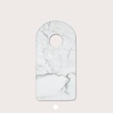Planche à découper - marbre blanc - Marbre - Design : Fiammetta V 7