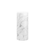 Cylindrical vase - white marble  - Marble - Design : FiammettaV 3