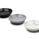 Little plate -  grey marble - Marble - Design : FiammettaV 4