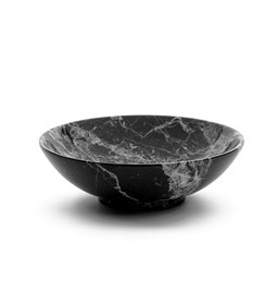 Fruit bowl - Black marble 