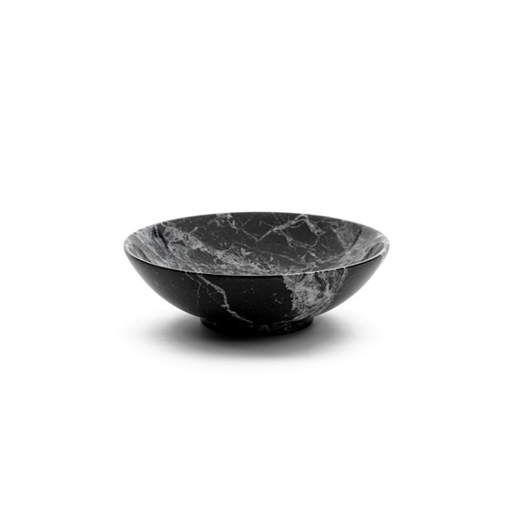 Fruit bowl - Black marble  - Marble - Design : FiammettaV