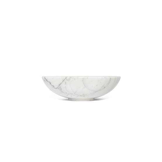 Fruit bowl - white marble  - Design : Fiammetta V