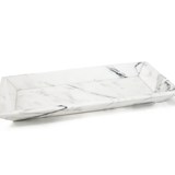 Serving tray - White marble  - Marble - Design : FiammettaV 3