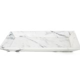 Plateau - marbre blanc - Marbre - Design : Fiammetta V 4