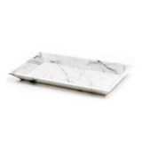 Small serving tray - White marble  - Marble - Design : FiammettaV 2
