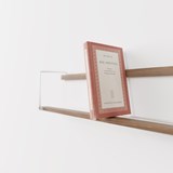 ITALIC bookshelf - walnut - Dark Wood - Design : Breuer Bono 4