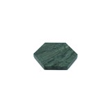 Dessous de verres - marbre vert et liège - Marbre - Design : Fiammetta V 4