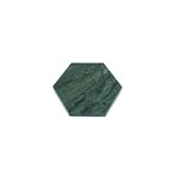Dessous de verres - marbre vert et liège - Marbre - Design : Fiammetta V 3