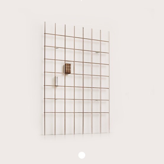 OPEN bookshelf - White - White - Design : Breuer Bono