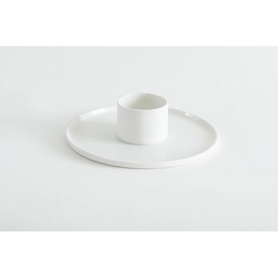 Assiette ÏKO - Blanc - Design : Salima Zahi