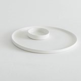 Plate • Ïko 2 - White - Design : Salima Zahi 2