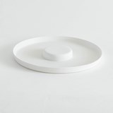 Plate • Ozu - White - Design : Salima Zahi 2