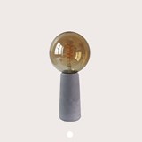 Lampe de table PHARE avec ampoule style Edison - Béton  - Béton - Design : Gone's 4