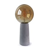 Lampe de table PHARE avec ampoule style Edison - Béton  - Béton - Design : Gone's 2