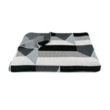 CONCRETE LANDSCAPE - Balcony Blanket #5 - Grey - Design : KVP - Textile Design 6