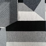 CONCRETE LANDSCAPE - Balcony Blanket #5 - Grey - Design : KVP - Textile Design 7