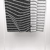 Plaid Blender - CONCRETE LANDSCAPE #3 - Noir - Design : KVP - Textile Design 4