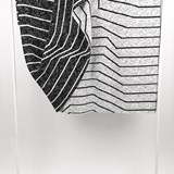 CONCRETE LANDSCAPE - Blender Blanket #3 - Black - Design : KVP - Textile Design 5