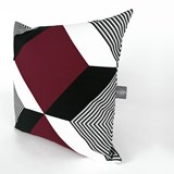 Shadow Volume 06 Cushion - Red - Design : KVP - Textile Design 3