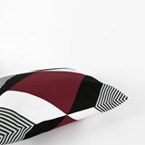 Shadow Volume 06 Cushion - Red - Design : KVP - Textile Design 4