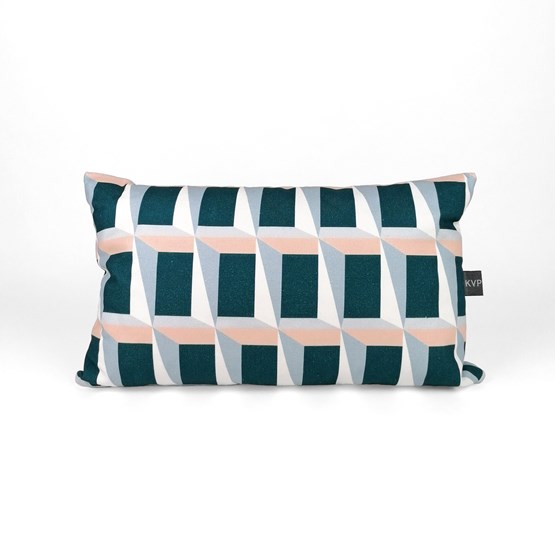View 002 Cushion - Pink - Design : KVP - Textile Design