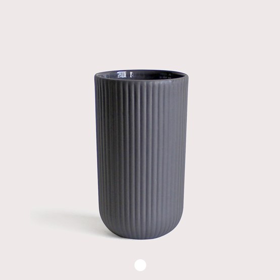 Tasse à latte  | 220 ml | Gris foncé - Gris - Design : Archive Studio