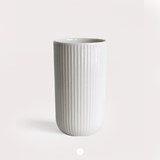 Tall cup  | 220 ml| white - White - Design : Archive Studio 3