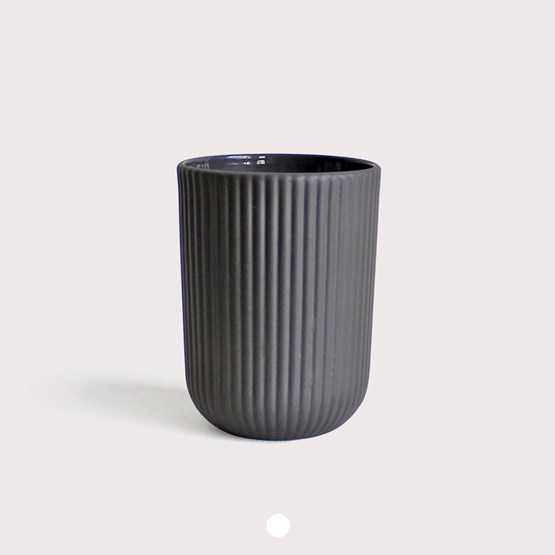 Coffee cup |  150 ml  | dark grey - Grey - Design : Archive Studio