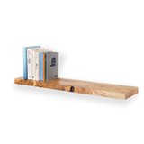 MODEL B0 floating shelf - one piece ash wood 5