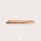 MODEL B0 floating shelf - one piece oak wood 4