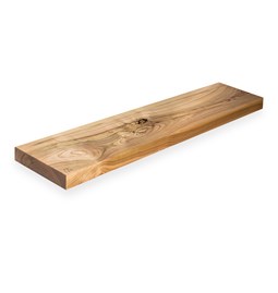MODEL B0 floating shelf - one piece wild cherry wood