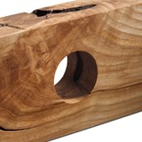 MODEL A wine rack - one piece ash wood - Light Wood - Design : TU LAS 4